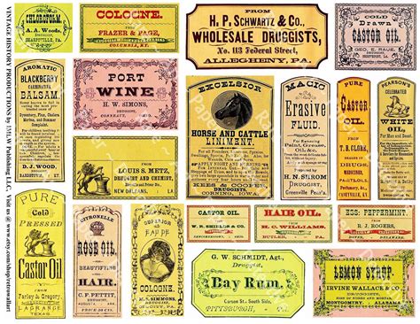 Apothecary Cabinet Label Stickers for Medicine Cabinets & | Etsy in 2021 | Apothecary labels ...