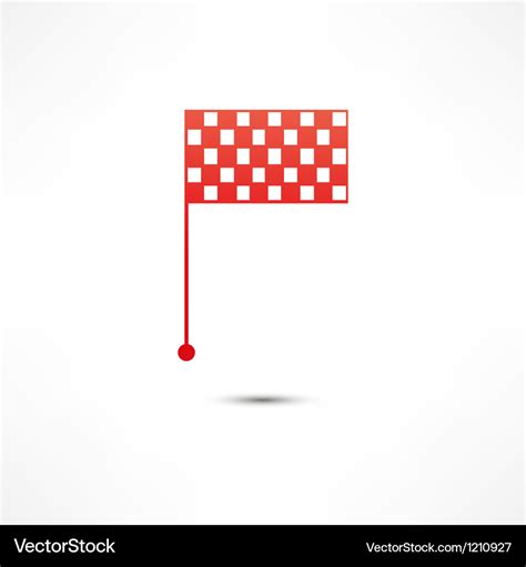 Racing flags icon Royalty Free Vector Image - VectorStock