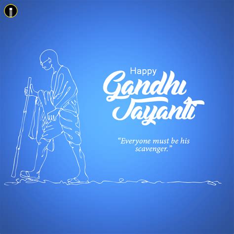 Creative vector illustration 2nd october gandhi jayanti - Indiater