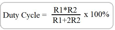duty-cycle-formula - theoryCIRCUIT - Do It Yourself Electronics Projects