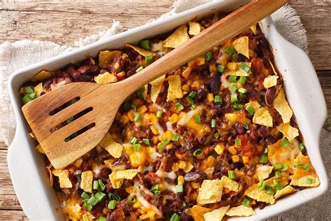 Drool-Worthy Mexican Ground Beef Casserole Recipe With Tortilla Chips ...