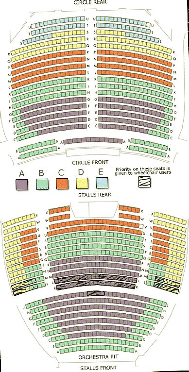 Theatre Royal, Norwich | Seating Plan, view the seating chart for the ...