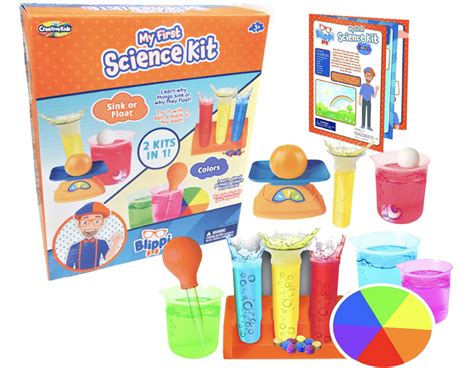 Blippi Toy Science Kit: Color Experiments + Sink or Float - COMBO Pack ...