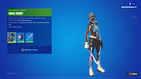 Fortnite | LOSERFRUIT'S OG LOCKER BUNDLE | December Crew Pack (Skull Scout), 2 NEW EMOTES, Item ...