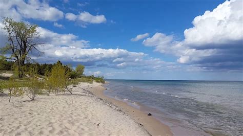 Kohler-Andrae State Park Beach, Sheboygan Wisconsin - YouTube