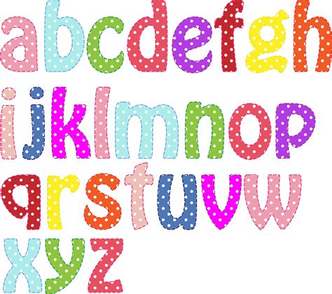 Want To Have A More Appealing Alphabet Clipart Colorful? Read This ...