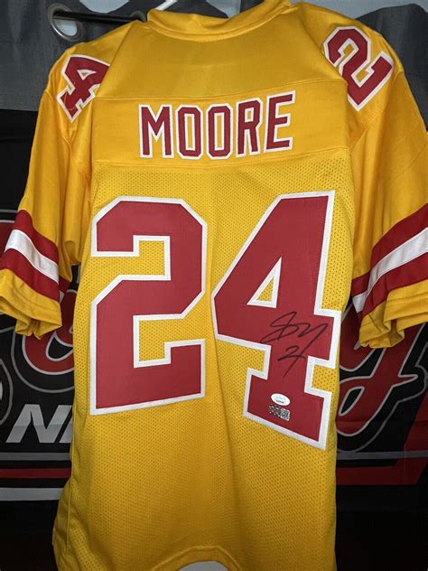 Skyy Moore Autographed Signed Kansas City Chiefs Jersey (JSA COA)