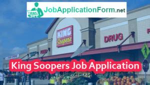 King Soopers Application Online & PDF 2019 | Careers, How to Apply ...