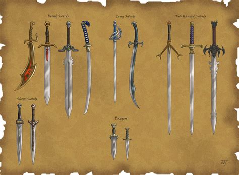 DS: Swords by willowWISP on DeviantArt