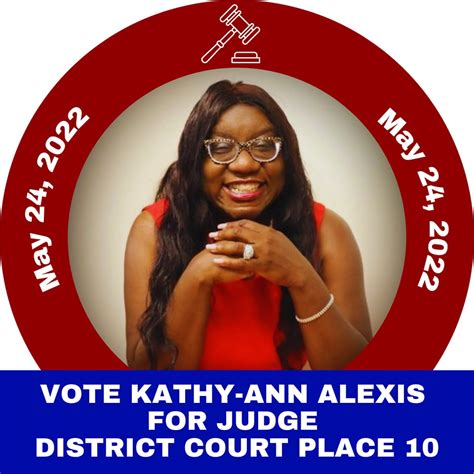 Kathy-Ann Alexis For Judge