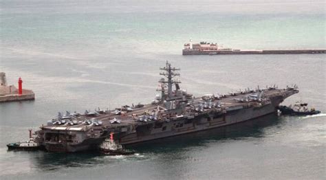 US carrier, South Korea ships launch drills amid North’s threat | World News - The Indian Express