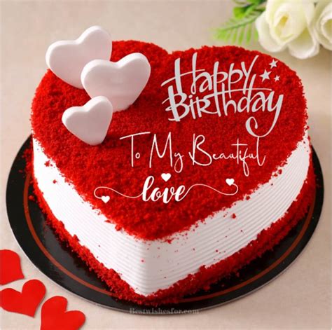 Love Romantic Birthday Cake Wishes | Best Wishes