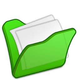 Green Folder Icon at Vectorified.com | Collection of Green Folder Icon ...