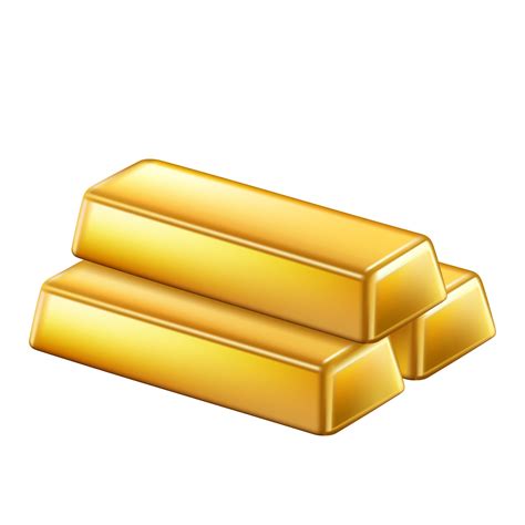 Gold bars PNG