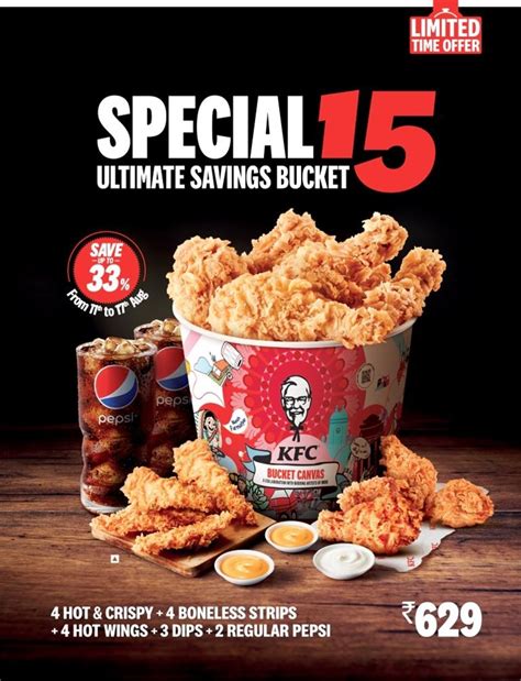 For the first time ever, KFC introduces a limited-edition Special Bucket