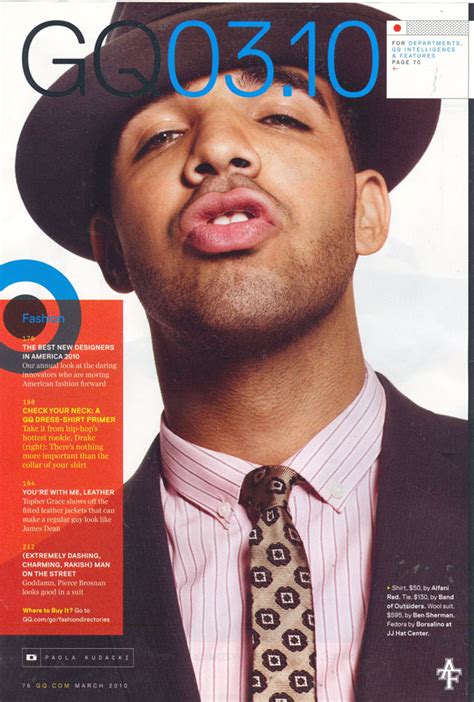 News From Nowhere: Drake in GQ - March 2010