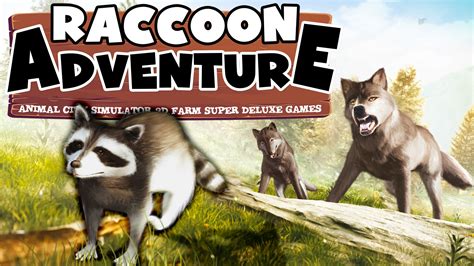 Raccoon Adventure: Animal City Simulator 3D Farm Super Deluxe para ...