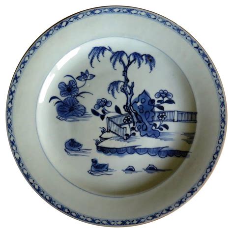 18th Century Chinese Porcelain Blue and White Plate, Qing Qianlong Circa 1760 | Porcelain blue ...