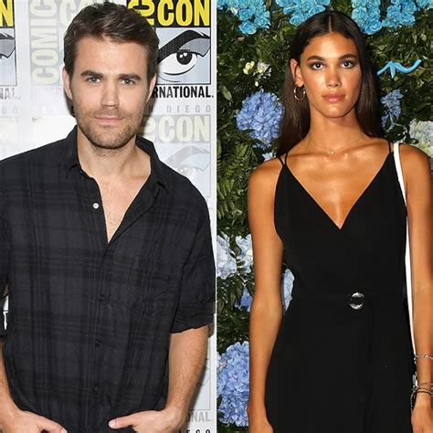 Paul Wesley Kisses Model Natalie Kuckenburg After Ines de Ramon Split | Hot Gossip