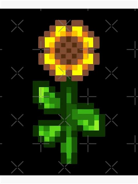 "Stardew Valley Sunflower" Poster for Sale by wydradejaj | Redbubble