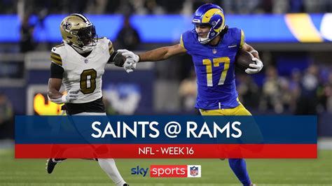 New Orleans Saints 22-30 Los Angeles Rams: Matthew Stafford stars as Rams beat Saints for ...