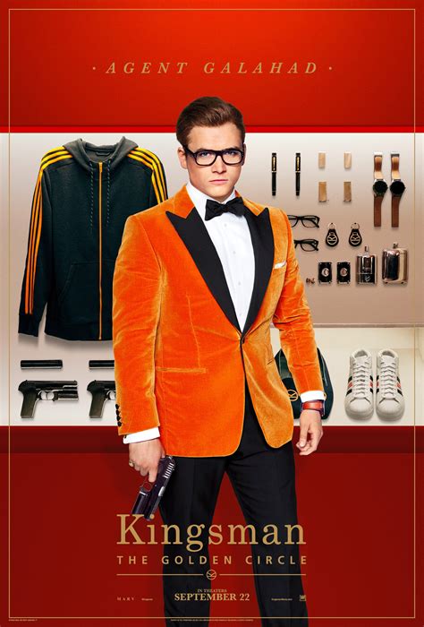 Kingsman: O Círculo Dourado | Novos pôsteres dão informações sobre um antigo personagem ...