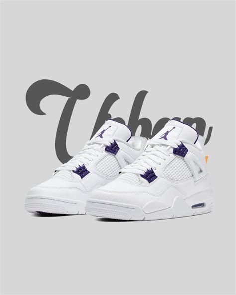 Air Jordan 4 Retro Metallic Purple – Urban Collection