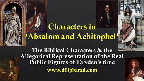 Character Study: Absalom and Achitophel: John Dryden - YouTube