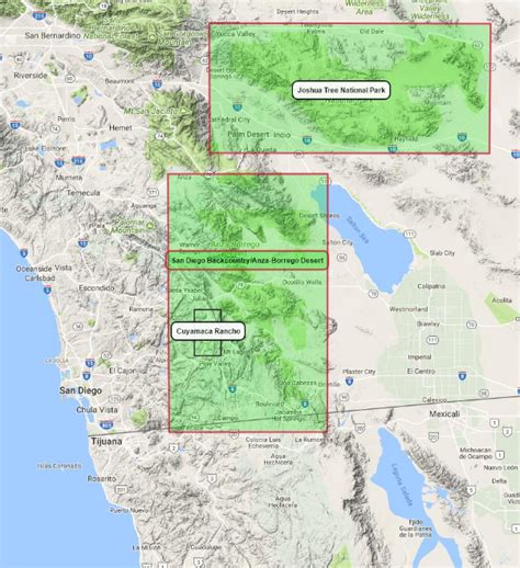 Cuyamaca Rancho State Park Map – Kit Fox Outfitters