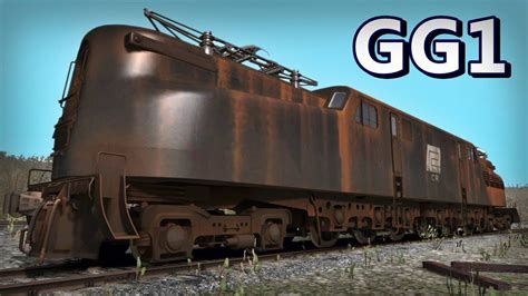 GG1 locomotive abandoned - YouTube