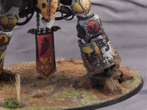 Titan 29 | Imperial knight, Mini paintings, Painting competition