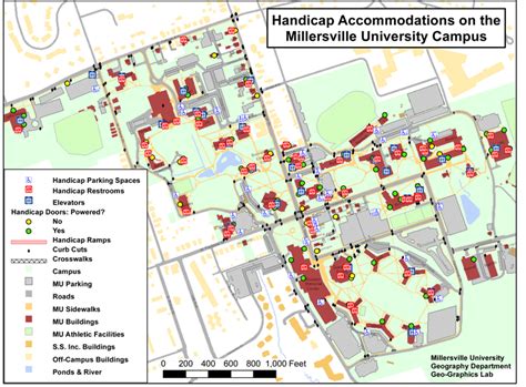 Millersville University Campus Map