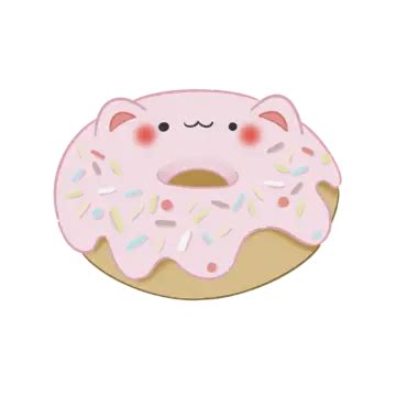 Cute Donuts, Cute, Donuts, Donut PNG Transparent Clipart Image and PSD ...