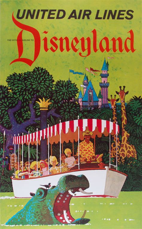 Love vintage Disney | Vintage airline posters, Disney posters, Vintage disneyland