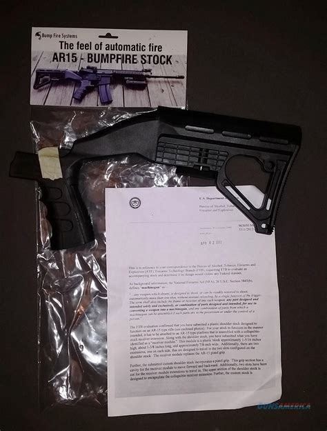 Bump Fire Systems "Bump Stock" for ... for sale at Gunsamerica.com: 926894709