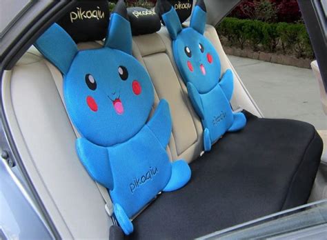 Sell Pikachu Car Seat Cover Sandwich Fibre Automobile Seat Cover in ...