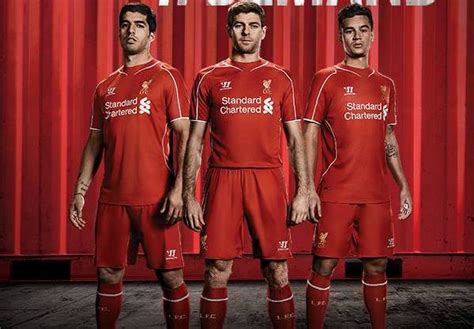 Liverpool FC 2014/15 Warrior Home Kit – FOOTBALL FASHION.ORG