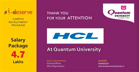 Placement Drive of HCL for B-Tech CSE, M.TECH 2020/2021/2022 Pass Out Students