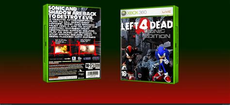 Left 4 Dead: Sonic Edition Xbox 360 Box Art Cover by JoeyTheHedgehog