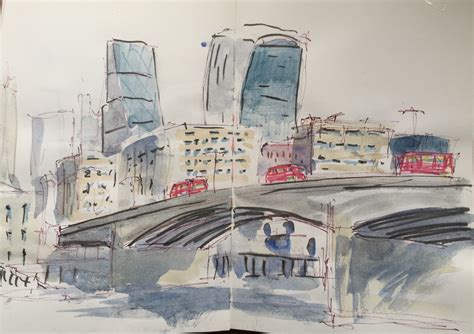 Southwark Bridge | Drawing London