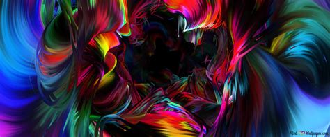 Arte abstracto vibrante HD descargar fondo de pantalla