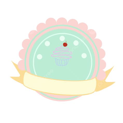 Cute Cupcakes Logo With Pastel Color, Logo, Food Logos, Free Logos PNG Transparent Clipart Image ...