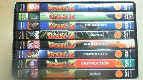 Dragon Ball Z - Saiyan: Box Set (DVD, 2001, 8-Disc Set) for sale online | eBay | Dragon ball z ...