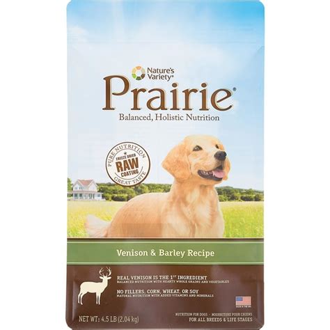 Nature's Variety Prairie Venison & Barley Dog Food (4.5 lb) - Instacart