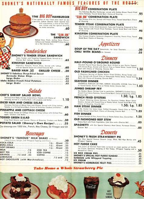 Big Boy's Menu 1980 interior : r/VintageMenus