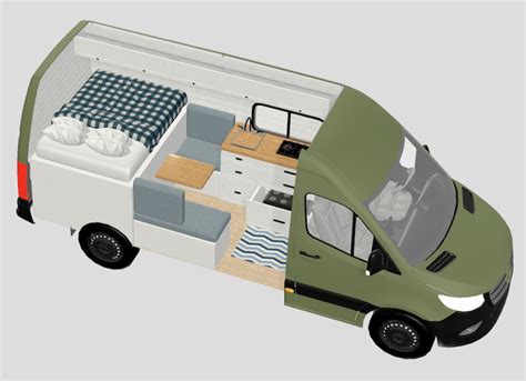 Creating a Camper Van Layout: The Ultimate Step-By-Step Guide — vanspace 3D