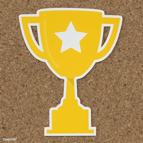 Golden trophy with star icon | free image by rawpixel.com Mode Shop, Download Free Images ...