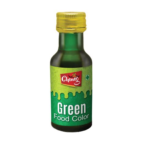 Chung Green Food Color (28 ml) – Ahmed Food Products (Pvt.) Ltd.