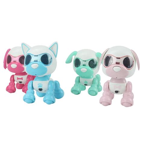 Cute Electronic Pet Robot Dogs Bark Stand Walk Cute Interactive Dog Electronic Kawaii ...