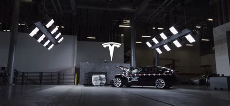 Tesla releases first look into its 'Crash Lab' - Electrek